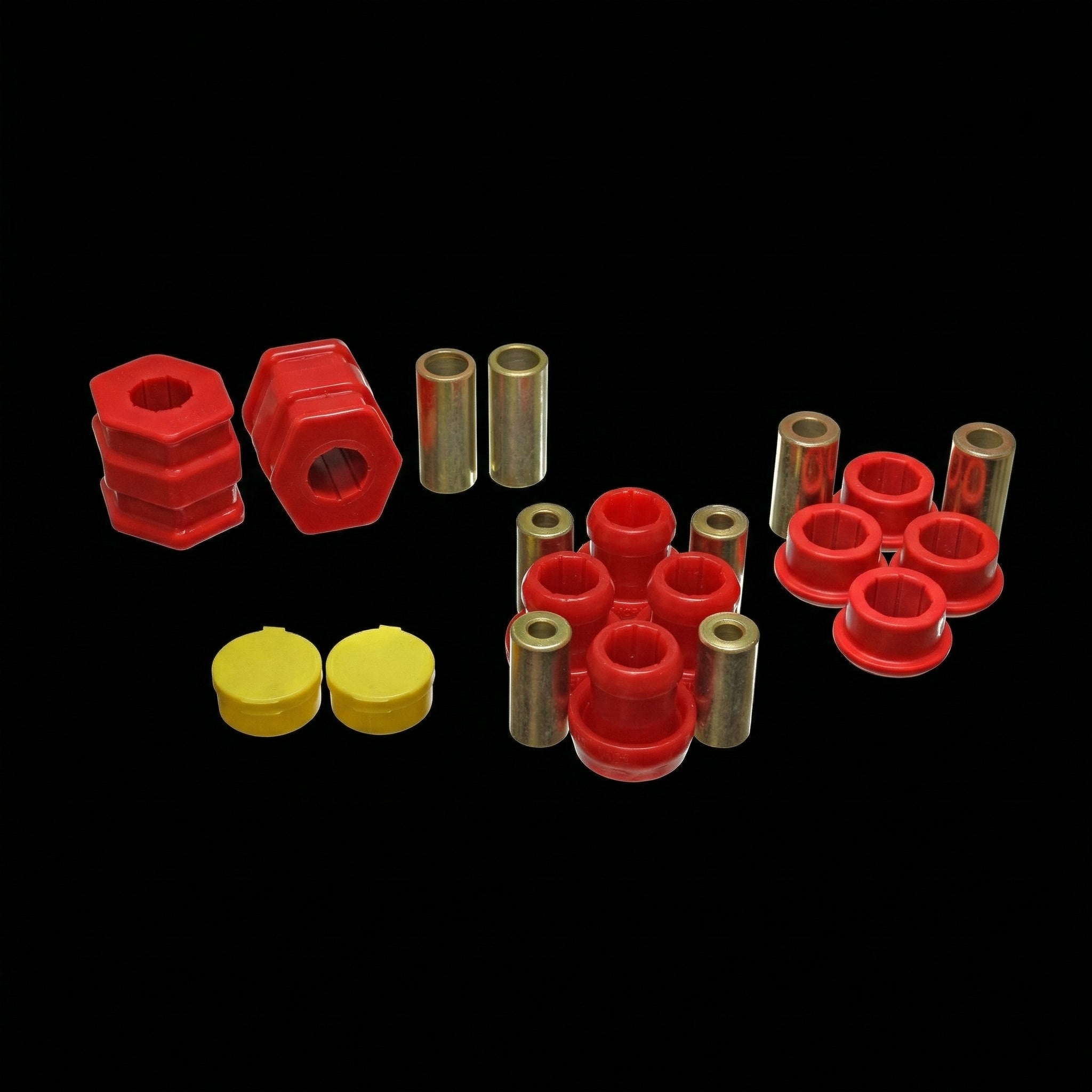 Boccole in poliuretano - set completo trapezi anteriori (93-01)